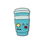 Pin Metálico Coffe - Estilo Hora de Aventura