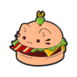 Pin Metálico "Cat-burger" - Gatito Hamburguesa Kawaii 48147945