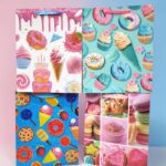 Bolsa de Regalo Mediana Postres 3D M-26x32x12