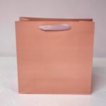 Bolsa Mediana Boutique Color Rosa Nude 26 x 26 cm