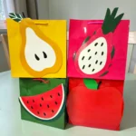 Bolsa de Regalo Mediana Diseño Frutas M-26x32x12