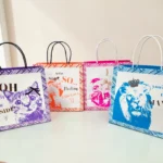 Bolsa de Regalo Mediana Boutique Pug Flamingo León Gato Neón 28x28x12