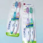 Pack con 2 cepillos dentales color pastel para Adulto