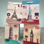 Bolsa de Regalo Chica con Listón diseño Viajes
