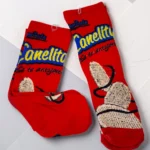 Calceta Loca 3/4 Unisex Unitalla Diseños Canelitas