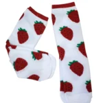 Calceta Loca 3/4 Unisex Unitalla Diseños Fresas