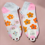 Tines Adulto Blancos con diseño de Osos en Flor de Colores