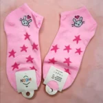 Tines Adulto Rosas con diseño de Conejos y Estrellas