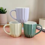 Taza de Porcelana "Origami Style" - 450 ml de Capacidad