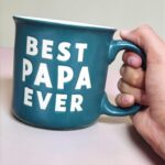 Taza de Cerámica Verde Best Papa Ever