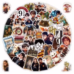 Pack con 50 Stickers Impermeables de Harry Potter Peliculas