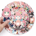 Pack con 50 Stickers Impermeables de Spy Family