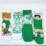 Calceta Loca 3/4 Unisex Unitalla Diseños Mexico Mundialista