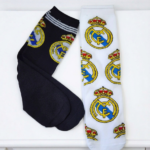 Calceta Loca 3/4 Unisex Unitalla Diseños Real Madrid