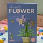 Set de Bloques de Construcción "Flores Eternas" - Maceta Decorativa Beauty Flower 218 piezas