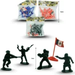 Bolsita con 5 pzas de Soldado para Maqueta