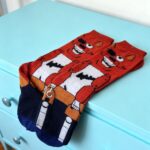 Calceta Loca 3/4 Unisex Unitalla Diseños Foxy