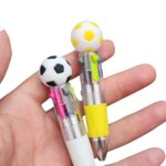 Bolígrafo Multicolores Temática Fútbol - 6 Tintas en una Sola Pluma