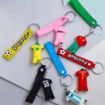 Llavero de Jersey Futbolista: ¡Tus Ídolos y Selecciones en Miniatura!