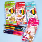 Set de Pack de 12 Lápices de Colores Doble Punta – 24 Colores Vibrantes Candy Flavor