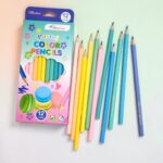Set de 12 Lápices de Colores Pastel – Tonos Suaves para Arte y Lettering 🎨✨