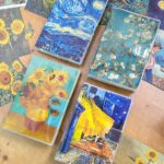 Cuaderno de Bolsillo Pocket Van Gogh A6 - Pasta Plastificada y Cosida con Broche de Velcro