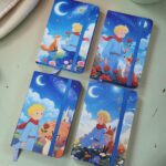 Libreta Cuaderno de Bolsillo El Principito - Pasta Dura y Filo Decorado (Tamaño A6)