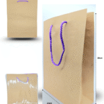 Bolsa Mediana Material Papel Kraft 21cmx27cmx8cm