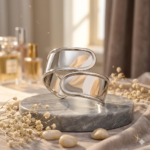 Brazalete Envolvente de Alto Brillo Acero Inoxidable ✨🥈