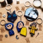 Llavero de MDF Personajes Coraline