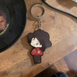 Llavero en MDF Michael Jackson