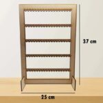 Exhibidor de Aretes MDF Rectangular Grande