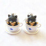 Aretes de Perrito en Taza de Té – Colección Kawaii Teacup Puppy