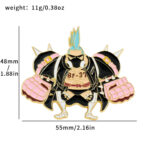 Pin Metálico Franky General: ¡Súper Armadura! One Piece