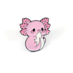 Pin Metálico Ajolote Rosa