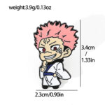 Pin Metálico Ryomen Sukuna Jujutsu Kaisen.