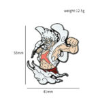 Pin Metálico Luffy: La Cúspide del Poder