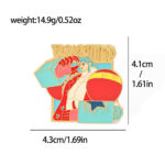 Pin Metálico Franky: ¡SÚPER Wanted! One Piece