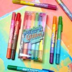 Set de 6 Marca Textos con Glitter BEISI - Resaltadores Brillantes "Overlay"