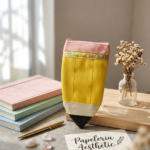 Estuche Lapicera de Gran Capacidad Diseño Lápiz Divertido