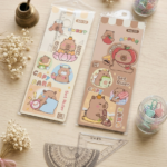 Juego de Geometría Infantil Capibara / Set de Reglas Escolares