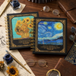 Libreta Pocket Van Gogh – Edición 100 Hojas Negras (12.5x15cm) – Papel Premium 110g