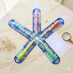 ✨ Pluma de Tinta Invisible con Luz UV - Diseños Kawaii (Por Pieza) ✨