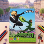 Libro Para Colorear Miraculous Ladybug "Hay Un Héroe En Ti" (80 Páginas)