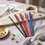 Palillos Orientales Multiusos • Para Comida o Accesorio de Cabello 🌸🥢💇‍♀️