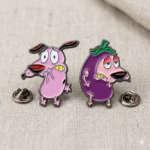 Pin Metálico Coraje El Perro Cobarde (se envia al azar)