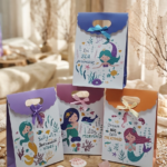 Bolsitas de Regalo Premium Sirenas • Con Moño de Listón 🧜‍♀️✨