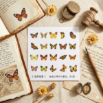 Stickers Colección "Alas de Ámbar": Mariposas Monarca y más