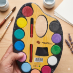 Paleta de Acuarelas Artísticas Pro - 12 Colores Vibrantes con Pincel Incluido