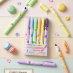 Set de 6 Resaltadores en Gel CHOSCH CS-H878 "Solid Highlighter" - Tonos Macaron Pastel